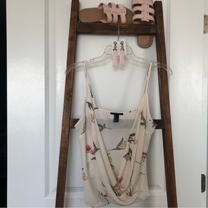 Forever 21 Floral Top SZ S